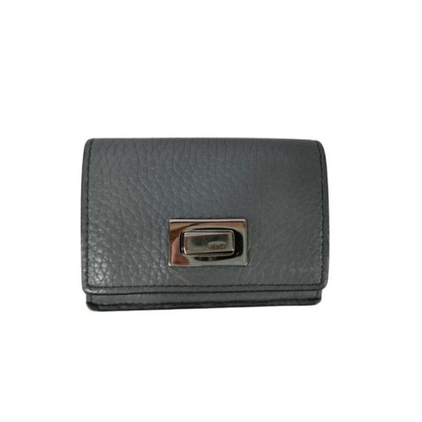FENDI（フェンディ） 三つ折り財布 ピーカブー セレリア マイクロ トリ
