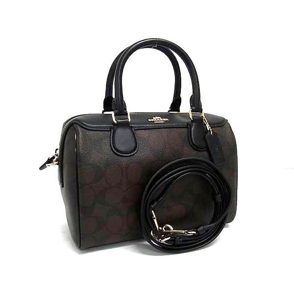 COACH（コーチ） ハンドバッグ シグネチャー PVC レザー F32203 2WAY 