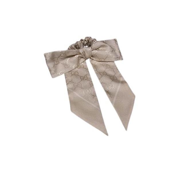 GUCCI（グッチ） シュシュ ヘアゴム GG シルクジャカード シュシュ