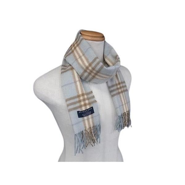 BURBERRY（バーバリー） マフラー - カシミヤ100％ - チェック柄