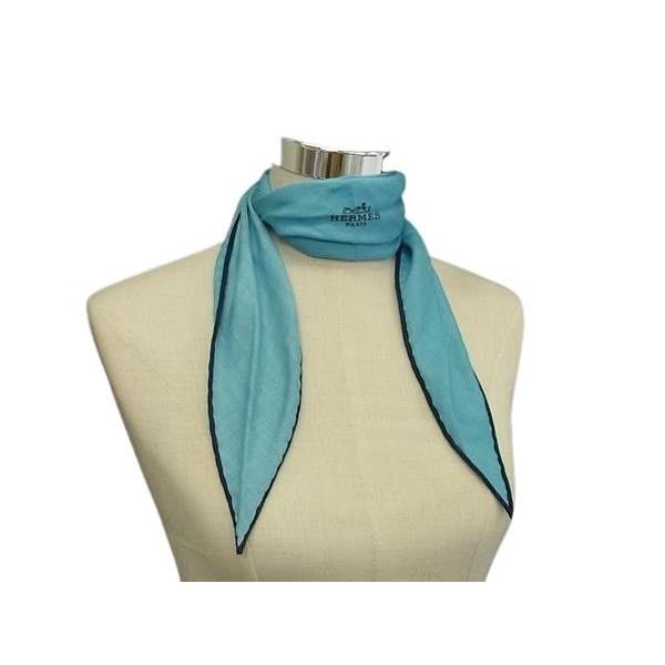 HERMES（エルメス） スカーフ ロザンジュ カシミヤ70％ シルク30