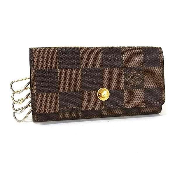 ルイヴィトン キーケース N62631 ミュルティクレ4 エベヌ ダミエ LOUIS VUITTON（ルイ・ヴィトン） キーケース ミュルティクレ4 N62631