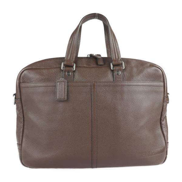 COACH コーチ  トランスアトランティック スモール コミューター ビジネスバッグ F70354 レザー   ブラウン   2WAY ブリーフケース ハンドバッグ ショルダーバッグ 書類鞄 【本物保証】 COACH（コーチ） 美品 トランスアトランティック スモール