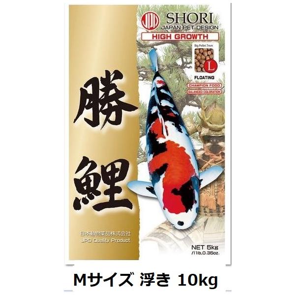 日本動物薬品 勝鯉 M 浮き 10kg 代引発送不可