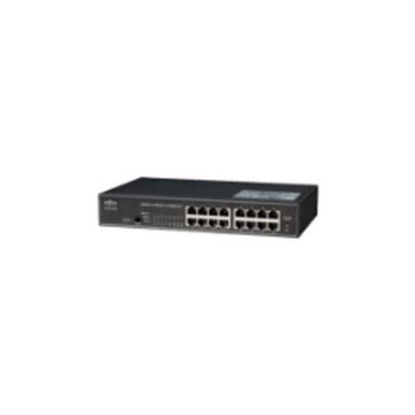富士通 SH1516ATD ギガビットイーサ対応スイッチングハブ 16ポート e-TREND｜富士通 SH1516ATD [ギガビットイーサ対応スイッチング