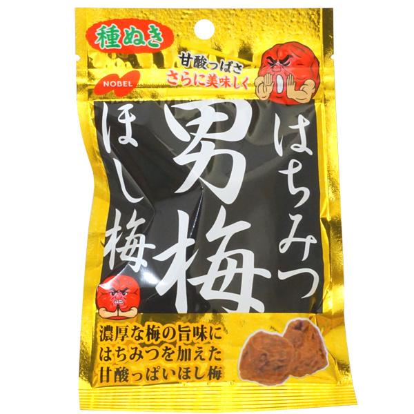 200円 ノーベル はちみつ男梅ほし梅 [1箱 6個入] : ミカミ