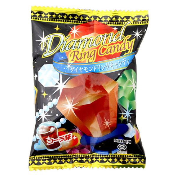 40円 やおきん ダイヤモンドリングキャンディ コーラ [1箱 24個入