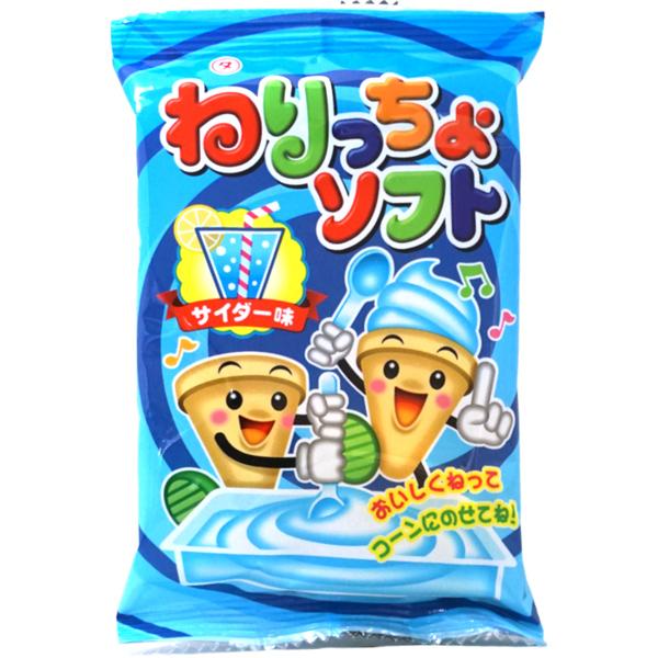 40円 マルタ ねりっちょソフト サイダー味 [1袋 24個入] : ミカミ