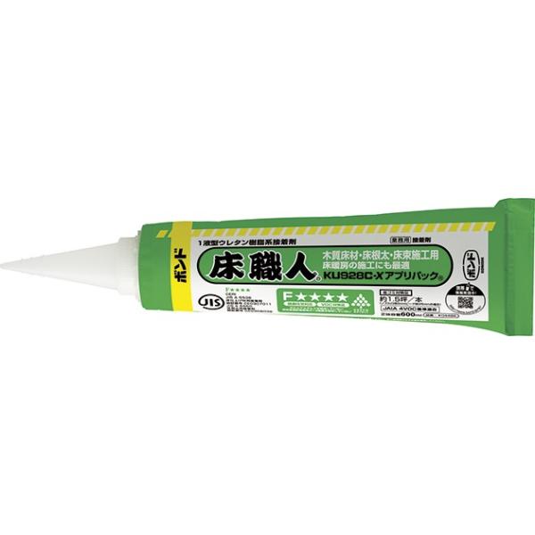 コニシ ボンド 床職人KU928C-X　アプリパック・600ml 12本入根太・フロア・束・床暖房施工用（ウレタン樹脂系） JIS　F★★★★ JAIA　4VOC基準適合　送料　全国一律1ケース　1,000円2ケース　1,500円3ケース以...
