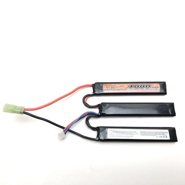 VBpower 11.1V 1000mAh リポバッテリー セパレートタイプ 20C/40C