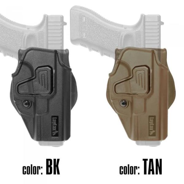 他サイト： LayLax GLOCK グロック対応 CQCホルスター右用 BATTLE STYLEの商品画像