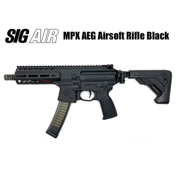 REAL TALKOV(リアルタルコフ)登場商品 SIG AIR MPX AEG Airsoft Rifle Black