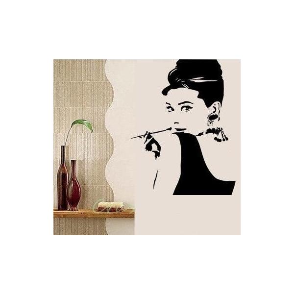 転写式 ウォールステッカー 見返り オードリーヘプバーン 壁シール 北欧 映画 女優 モノトーン Buyee Buyee 日本の通販商品 オークションの代理入札 代理購入