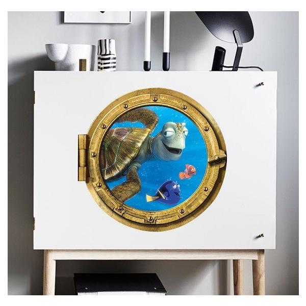 ウォールステッカー 潜水艦窓からクラッシュ マーリン ドリー 壁シール 青い ニモの世界 海亀 ディズニー Buyee Buyee 日本の通販商品 オークションの代理入札 代理購入