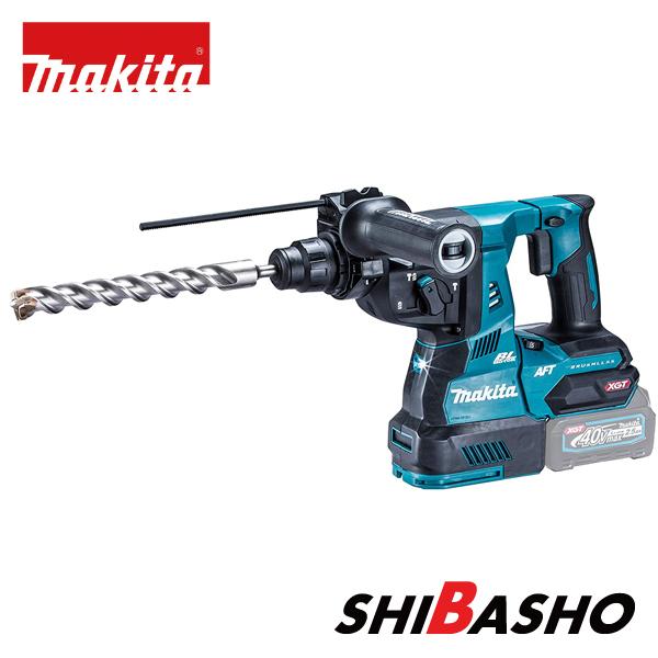 マキタ makita 40Vmax 28mm充電式ハンマドリルHR001GZK 青 黒 集