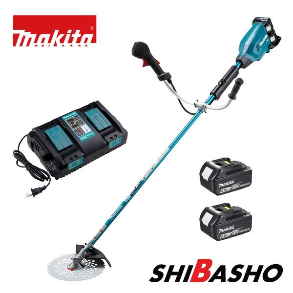 マキタ(makita) 36V 255mm充電式草刈機 MUR369UDG2【Uハンドル】(BL1860B×2・DC18RD付)