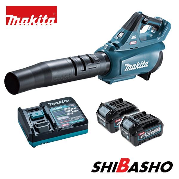 マキタ makita 40Vmax充電式ブロワ MUB001GRDX バッテリBL4025×2