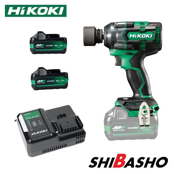 HiKOKI ハイコーキ 18Vインパクトレンチ WR18DH (2XPZ) 蓄電池 