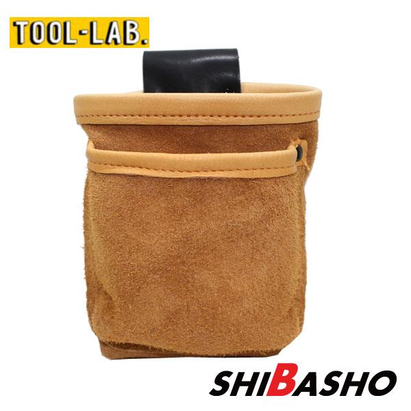 TOOL-LAB. ベロア革 ビス袋 S キャメル : 柴商SHIBASHOプライム店