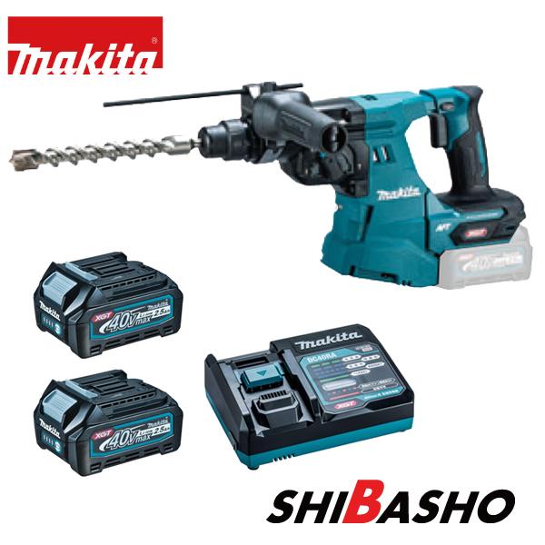 マキタ（makita） makita 40Vmax 28mm充電式ハンマドリル HR011GRDX 集