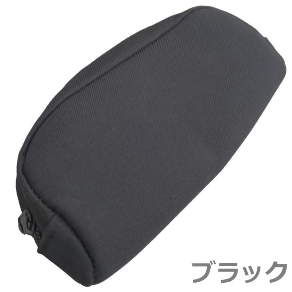 メガネケース ハンディポーチ  ミリタリー ナイロン ブラック