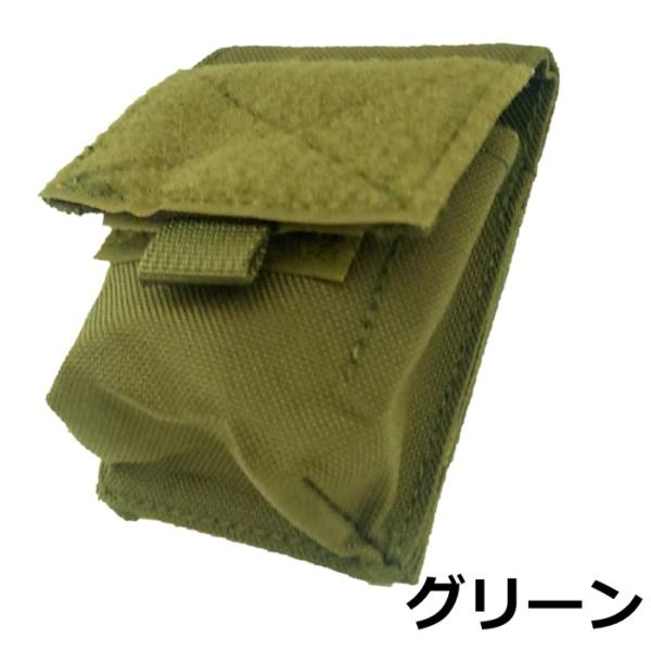 ノーブランド（ジェネリック）素材：ナイロン生産国：中国サイズ：約10×7.5×4cmタクティカルギア軍や警察、戦闘部隊が装着している装備登山やサバイバルゲームのシーンに似合うおしゃれなミリタリーデザインの収納シンプルで必要十分なミニマルデザ...