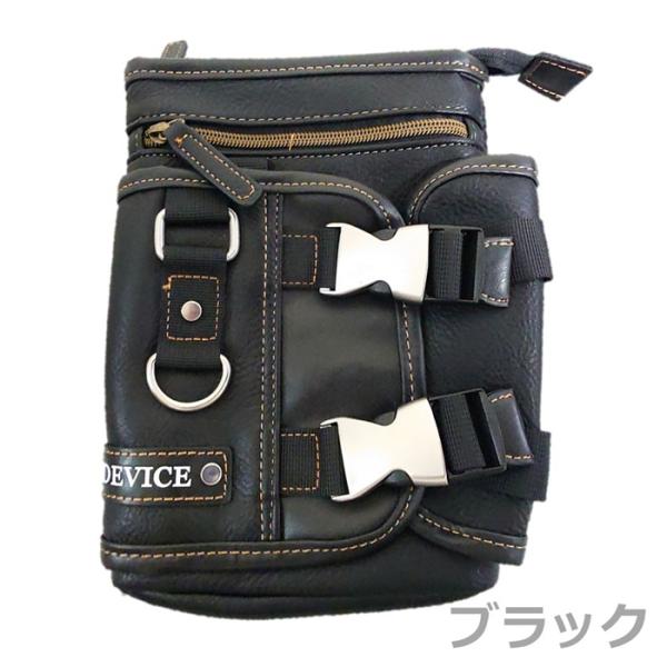 デバイス シザーバッグ ショルダーバッグ 2way 合成皮革 ブラック DEVICE DCG70039