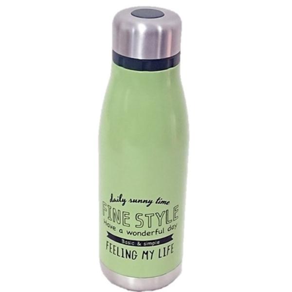 スケーター ファインスタイルボトル ステンレス 400ml  グリーン STY4