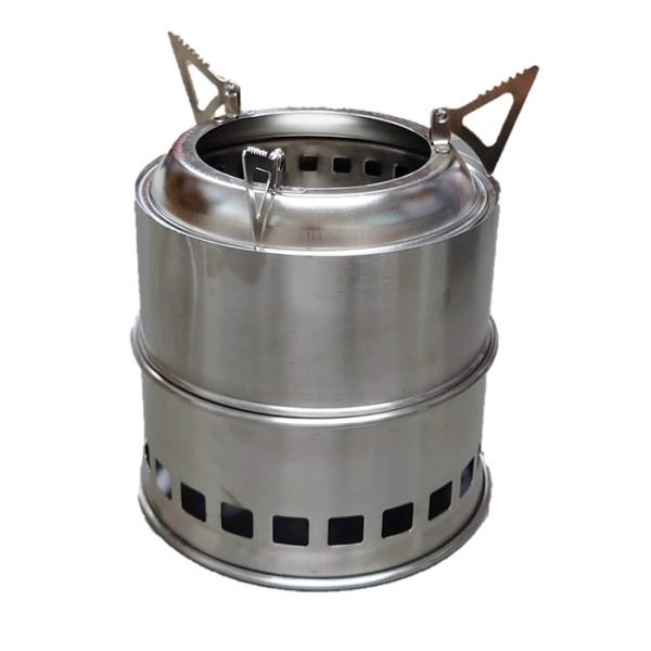 ノーブランド（ジェネリック）素材：ステンレス生産国：中国重さ：約390gサイズ：約12.5×16cm(径×高さ)収納サイズ：約12.5×7cm(径×高さ)ネイチャーストーブキャンプ場や森に落ちている小枝や落ち葉、松ぼっくりなど自然のものをエ...