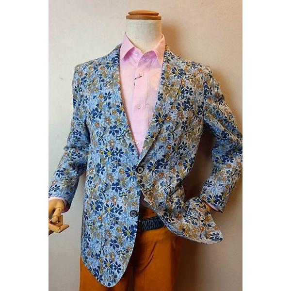 セール66％OFF バラシ ジャケット ブルー 春夏アウトレット現品 