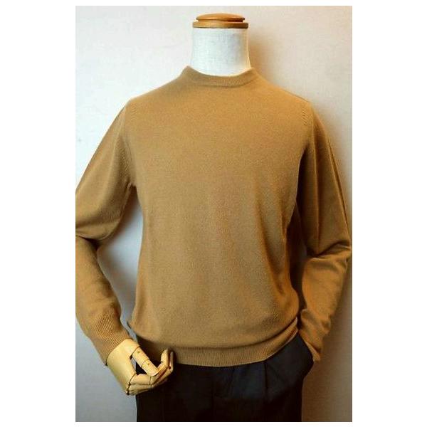セール35％OFF HOSIO オジオ カシミヤ100%セーター キャメル 秋冬