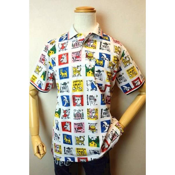 CASTELBAJAC ホワイトポロシャツ CASTELBAJAC ☆2024 春夏 50％OFF ・カステルバジャック【*002