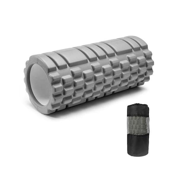 頑丈で耐久性があり  このヨガローラーはEVA*ABSダブル素材を採用し、外側のEVA素材は柔らかくて快適で、防水・防汗性があり、変形しにくいです。内側のABS素材は高密度で軽量、耐圧性が高く、最大300kgまで耐えることができ、安全で信頼...