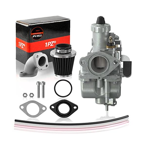 1PZ JPV-M22 VM22 26mm キャブレター セット ホンダ モンキー ゴリラ カブ エアフィルター38mm インテークパイプ ガスケットセット附き 安定性能 修理 交換