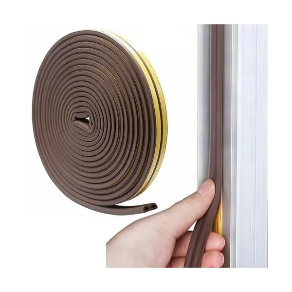冷暖房効率アップ 夏に冷気がすきまから逃げ出す、冬に窓からの隙間風が寒いなどのことは困りますね。このパッキンテープは窓やドアの隙間に貼るだけて、室内の冷暖気の漏れることを止め、効果的にエアコンの効率をアップさせ、涼しい夏、暖かい冬を過ごしま...