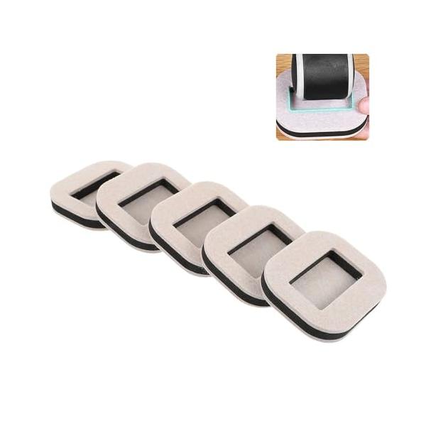 商品説明 仕様：5個入り。 タイル床/フローリング床に適しています。家具に適したサイズ：厚さ5-6cm、直径6cm前後。 材質 高密度フェルト*柔らかいEVA素材で作られ、耐久性、耐摩耗性に優れ、滑り止め効果も抜群；EVA素材の中間層は衝撃...