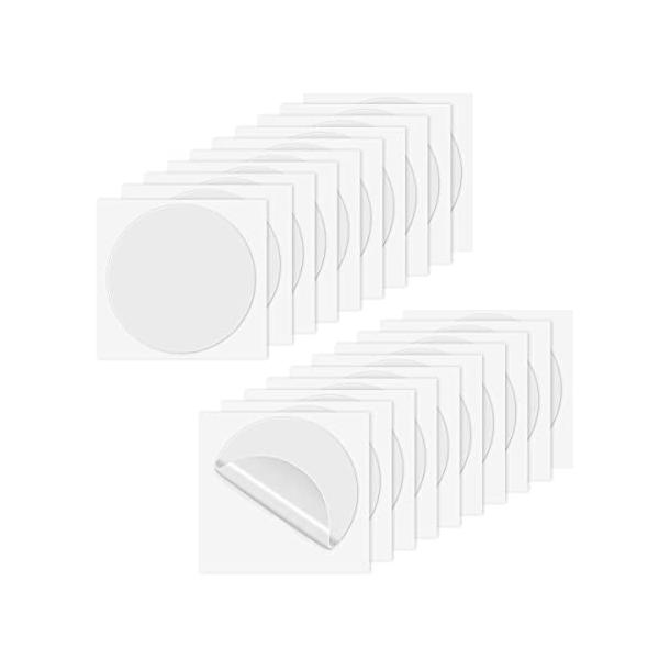 高品質素材 テント補修シールは高品質のTPU素材で、靭性がよくて、どんなに磨いても壊れにくいです。強度も強くて、力を入れて引っ張っても割ったり裂いたりしません。 目立たない エアーベッド 修理テープは透明な色で、裂きがあるところを完璧に補修...