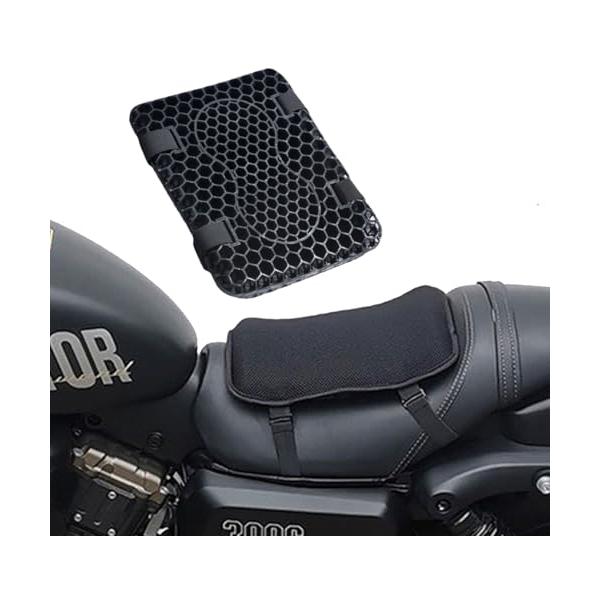 ゲルクッション カバー付 メッシュ素材 黒 通気性いい 運転席 椅子 車椅子 Amazon.co.jp: バイクシートクッション ゲルザブ ジェル