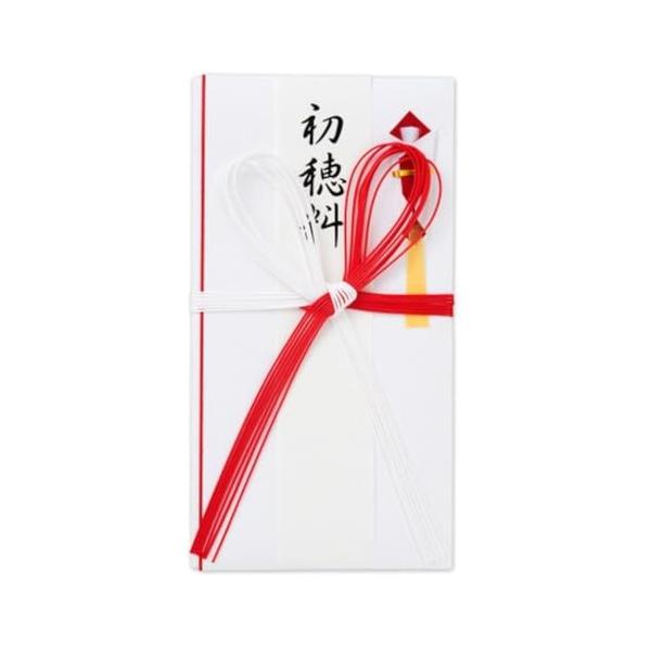 *赤白水引タイプの「初穂料」祝儀袋です。紅白の水引がより丁寧な印象です。*中袋には氏名・住所・金額・郵便番号・電話番号の表示がされており、便利です。*初穂料・御祝・無地の3種類の短冊入りです。*手代奉書紙を使用し、日本で丁寧に作られています...