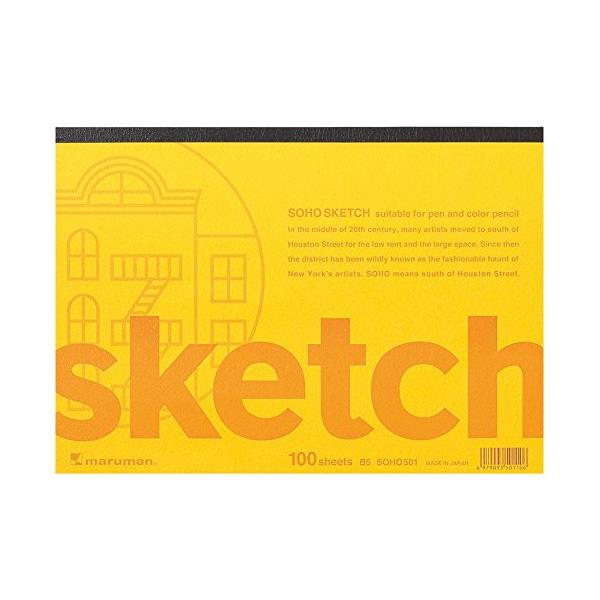 サイズ:B5寸法:縦 182mm *横 257mm画用紙薄口 96.5g/m2 100枚表紙素材 色厚紙表紙 製本 天のり型番:SOHO501ホビー:手芸・画材:クラフト・工芸:ペーパーアート:ペーパー:スケッチブック