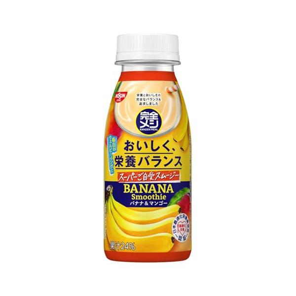 完全メシ 日清食品 バナナスムージー 235ml*24本 バナナ