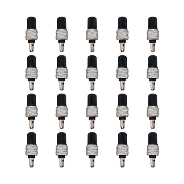 1.セット内容：自転車用長持ちバルブ20個、一般的な自転車の英式/ドイツ式バルブに装着する、虫ゴムのいらない耐久性に優れた高級自転車用バルブです。この自転車タイヤ用バルブキャップは、バルブコアを破壊、汚れ、ほこりから保護するのに役立ちます。...