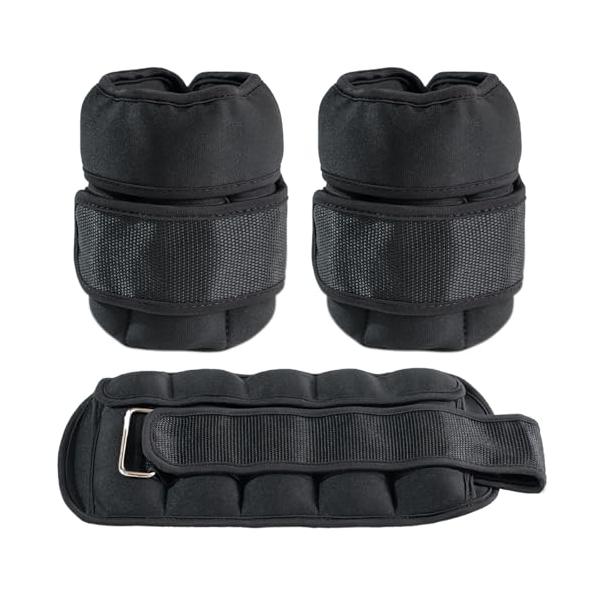 最大負荷5kg ウェイトは片足で最大約2.5kgの負荷がかけられます。パワーアンクル2個組は5kg。手首にも足首にも利用可能です。 5段階調整モード 砂袋 (1個)0.5kg 片足2.5kg 5袋入り  アンクルウエイトの重量は両足あわせて...