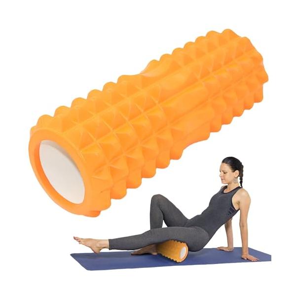 *デスクワークで凝り固まった筋肉に 運動不足で疲れやすくなった身体に 筋トレやスポーツ後のローラーとして　筋膜をはがして、健康的な身体を手に入れましょう。* ウォームアップとクールダウン時に効果的  スポーツや腹筋ローラー等筋トレグッズでト...