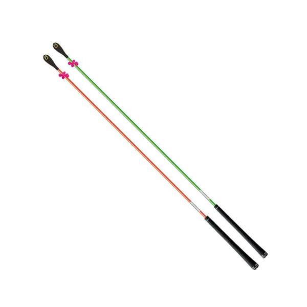 elite grips エリート SPEED PLANE スピードプレーン 45.5インチ ロング 2本セット オレンジ／グリーン