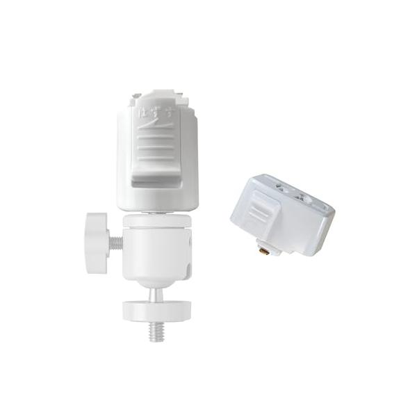 工事不要 ライティングレールにプロジェクターなどを簡単に天吊り設置できるダクトレールフィクサー。 三脚用ネジ穴に本製品を取り付ければ、工具も使わずワンタッチ装着。 ※給電はダクトレール専用のコンセントアダプターが必要になります。 設置条件 ...