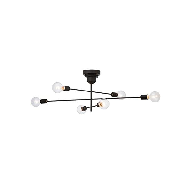 インターフォルム シーリングライト LT-2679 アストル ブラック 電球