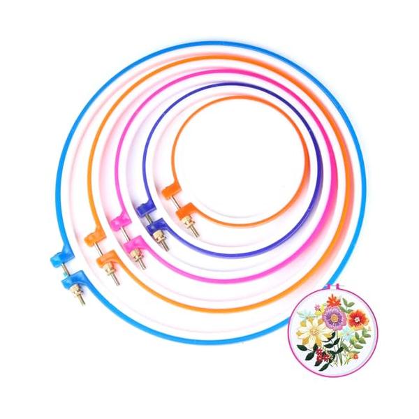 * 商品仕様 サイズ：外径12.7/16.5/20/24.5/27.5cm、内径11/14.6/18/22/25cm、色：ランダム、数量：5個セット。 大量生産品のため、バリが少し残している場合も可能ですのでご了承ください。 * 高品質な素...