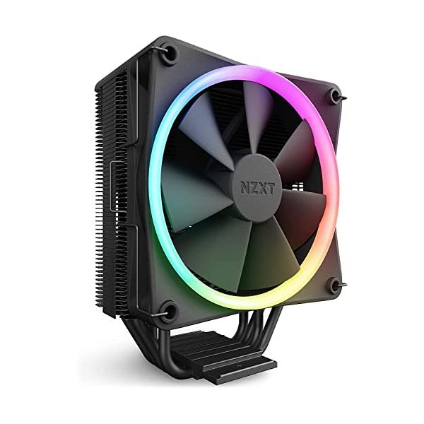 NZXT CPUクーラー 空冷 T120 RGB Black RC-TR120-B1 黒 12cm F120RGB