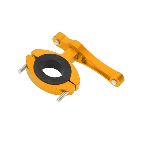 アルミニウム合金素材により耐久性抜群 バイク ドリンクホルダーは軽くて丈夫なアルミニウム合金を採用し、サビに強く長寿命です。しかも、自転車 ドリンクホルダーの素材が優れた耐水性・耐磨耗性を両立させます。雨と雪時の使用も心配しないで、簡単なお...